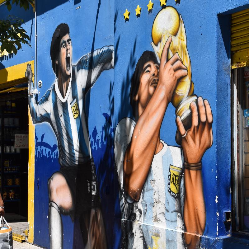 Buenos aires : Boca et le culte Maradona